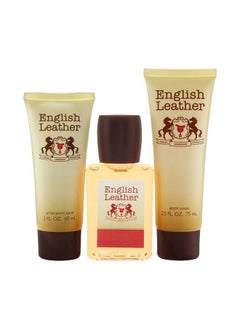 Dana Dana English Leather 3 Piece Gift Set for Men  - Image 1