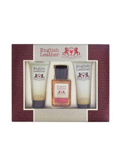 Dana Dana English Leather 3 Piece Gift Set for Men  - Image 2