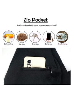 Excefore Hands Free Pet Sling Carrier for Small Dogs and Cats Adjustable Shoulder Strap Secure Clasp Soft and Breathable Material Perfect for Travel and Outdoor Activities  - Image 4