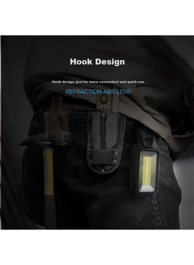 SMILING SHARK Wuixiaowu W560 Work Light, Auto Repair Emergency Light, Led Ultra-bright Flashlight, Magnetic Rechargeable, Foldable, Multifunctional, Outdoor Camping Light  - Image 5