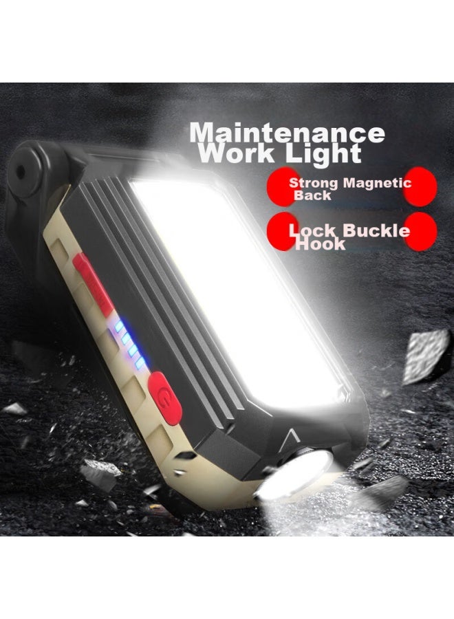SMILING SHARK Wuixiaowu W560 Work Light, Auto Repair Emergency Light, Led Ultra-bright Flashlight, Magnetic Rechargeable, Foldable, Multifunctional, Outdoor Camping Light  - Image 1