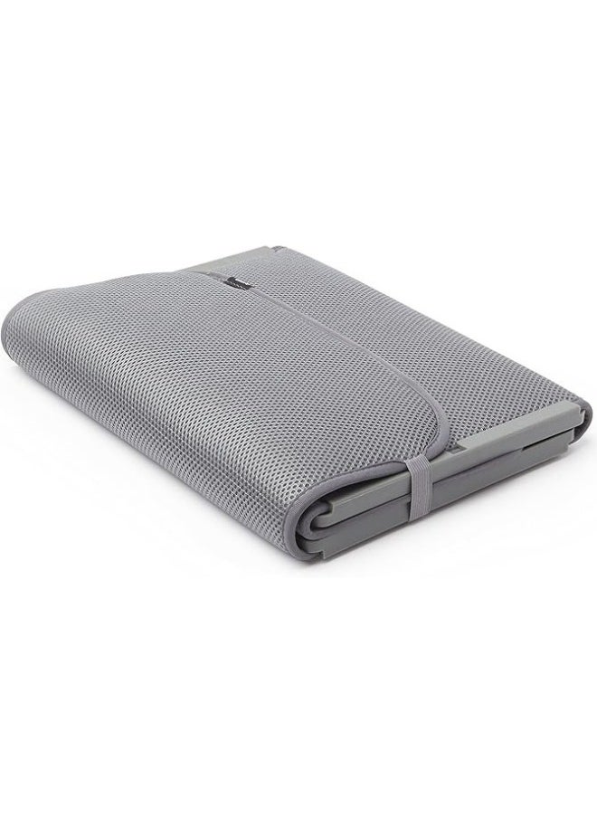 Generic Shoes Rack -Washable Multipurpose Drying Mat and Boot Tray for Entryway, Dark Gray, 88Cm Length x 33Cm Height  - Image 4