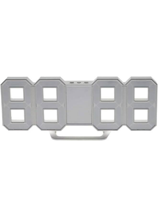 Generic Table Digital LED Wall Clock (White)  - Image 3