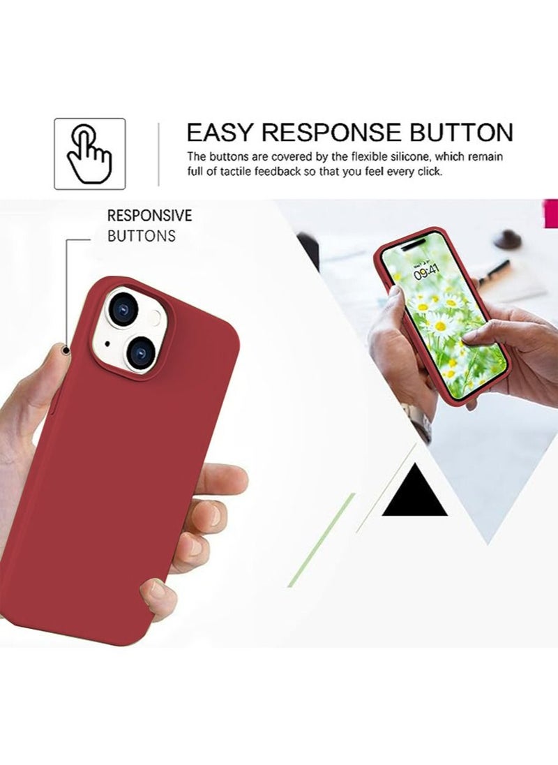X-level iPhone 15 Plus Mobile Case Cover with Soft Liquid Silicone Protection Anti-Scratch Shockproof Accessories Slim Protective Back Cover with Comfortable Hold Touch Feeling and Anti-fingerprint  - Image 4