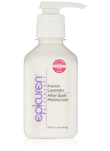 epicuren DISCOVERY - Epicuren Discovery French After Bath Body Moisturizer, Lavender, 16 oz. - Image 1