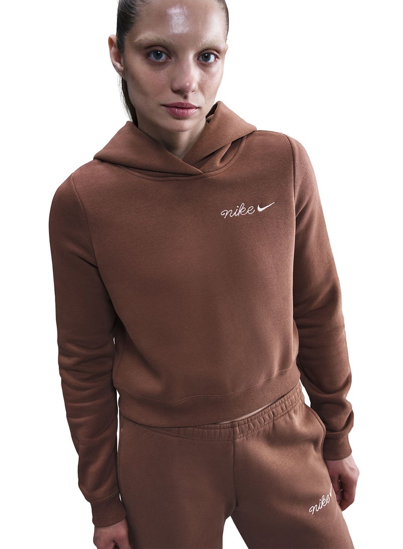 Nike Phoenix Fleece Shrunken Fit Hoodie - Image 3