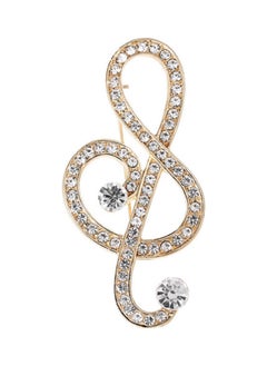 Pin Wind Inlaid Rhinestone Brooch