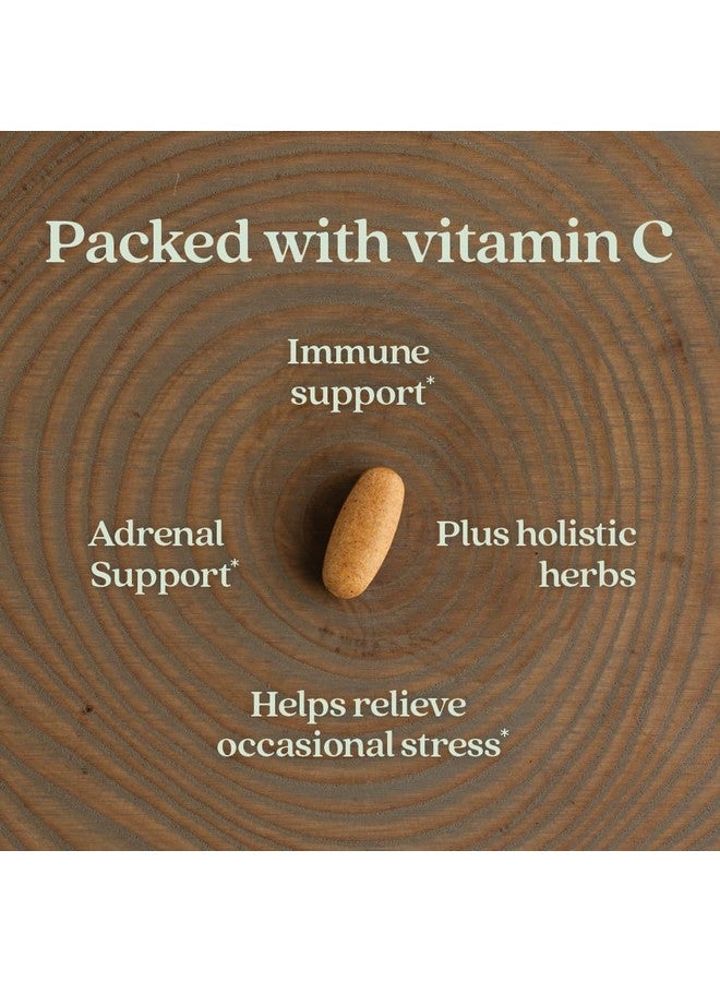 New Chapter® Vitamin C Immune Defense Supplement + Elderberry - Excellent Source of Vitamin C, One Daily Tablet for Healthy Immune Support, Made with Organic Herbs, Non-GMO, Gluten Free, 30 ct - Image 3