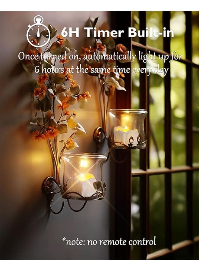 12 pieces - Timer Tea Lights, Flameless - Image 2