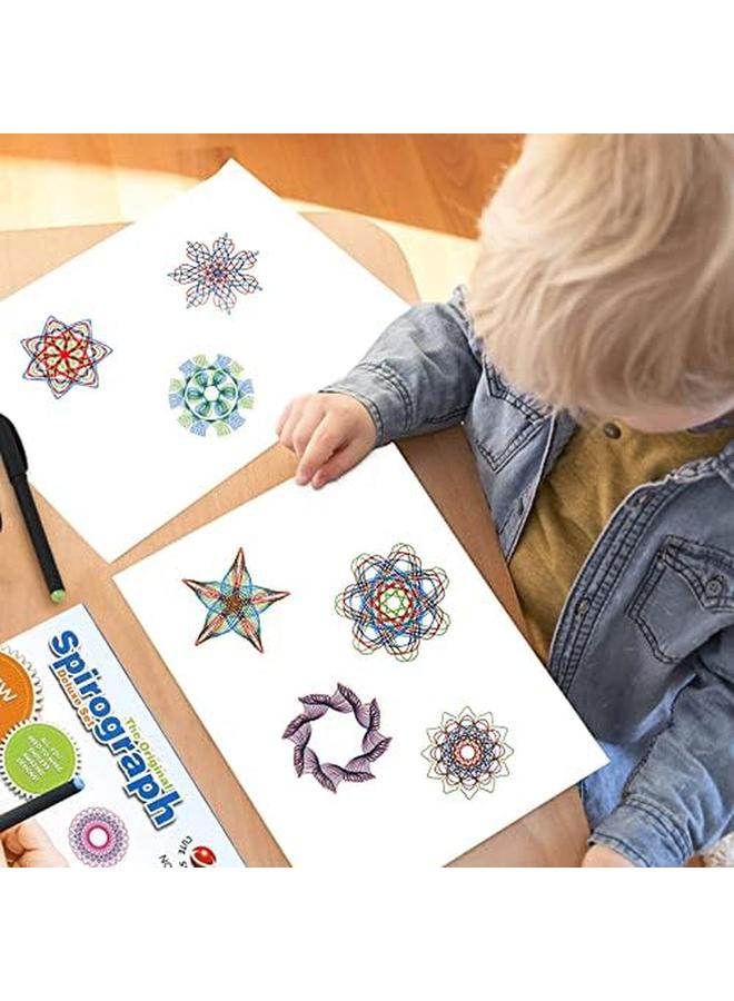 SYOSI Spirograph Drawing Spirograph Set Spirograph Deluxe Set With 28 Painting Magic Spiral Art Drawing Kit Geometric Drawing Ruler Spirograph Art Design Set For Adults And Kids - Image 3