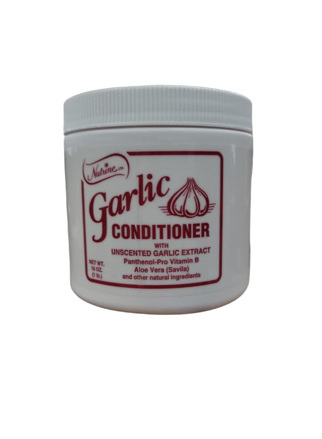 Nutrine Garlic Conditioner Jar 16 Oz - Image 2