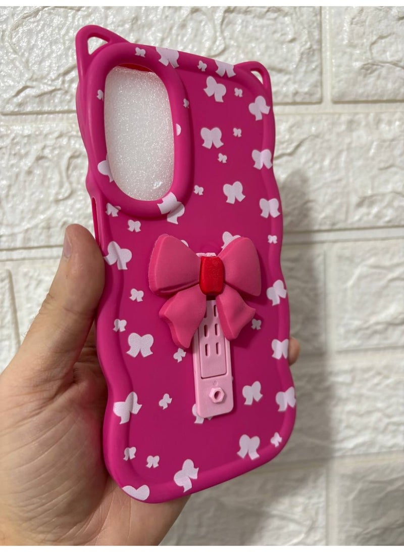 Back Cover With a Bow  Compatible With Phone Samsung A16 - Image 2