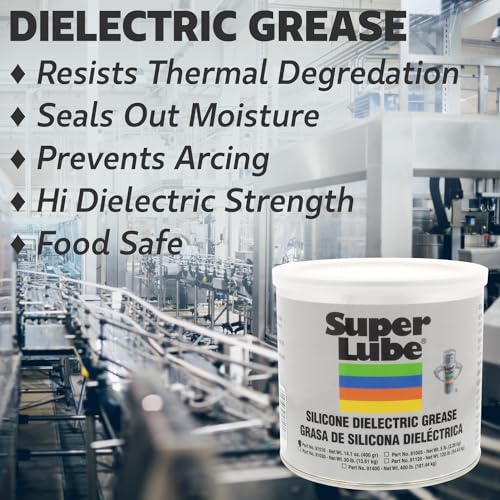 Super Lube سوبر لوبي 98003 سيليكون حراري، 3 أونصة، أبيض - Image 2