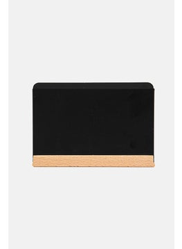 YOTO Beech Wood Mini Brush and Metal Shovel, Black and Wood  - Image 3
