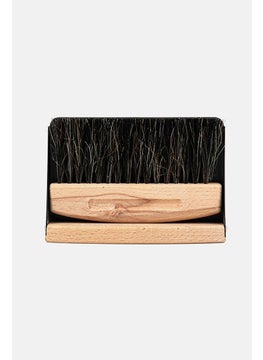 YOTO Beech Wood Mini Brush and Metal Shovel, Black and Wood  - Image 2
