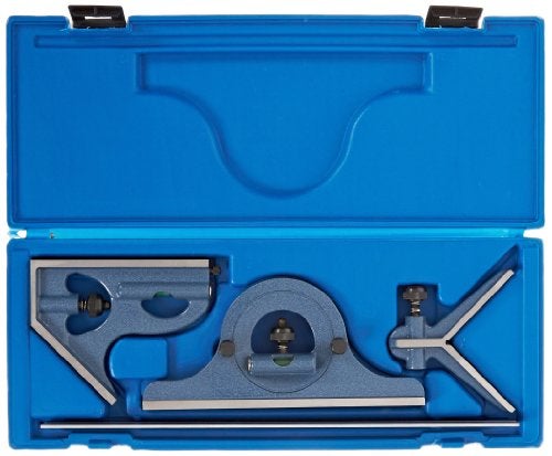 Fowler 52-385-012 Steel Combination Square Set Includes with Baked Blue Enamel Finish, 4R Graduation Interval, 12" Length - Image 3