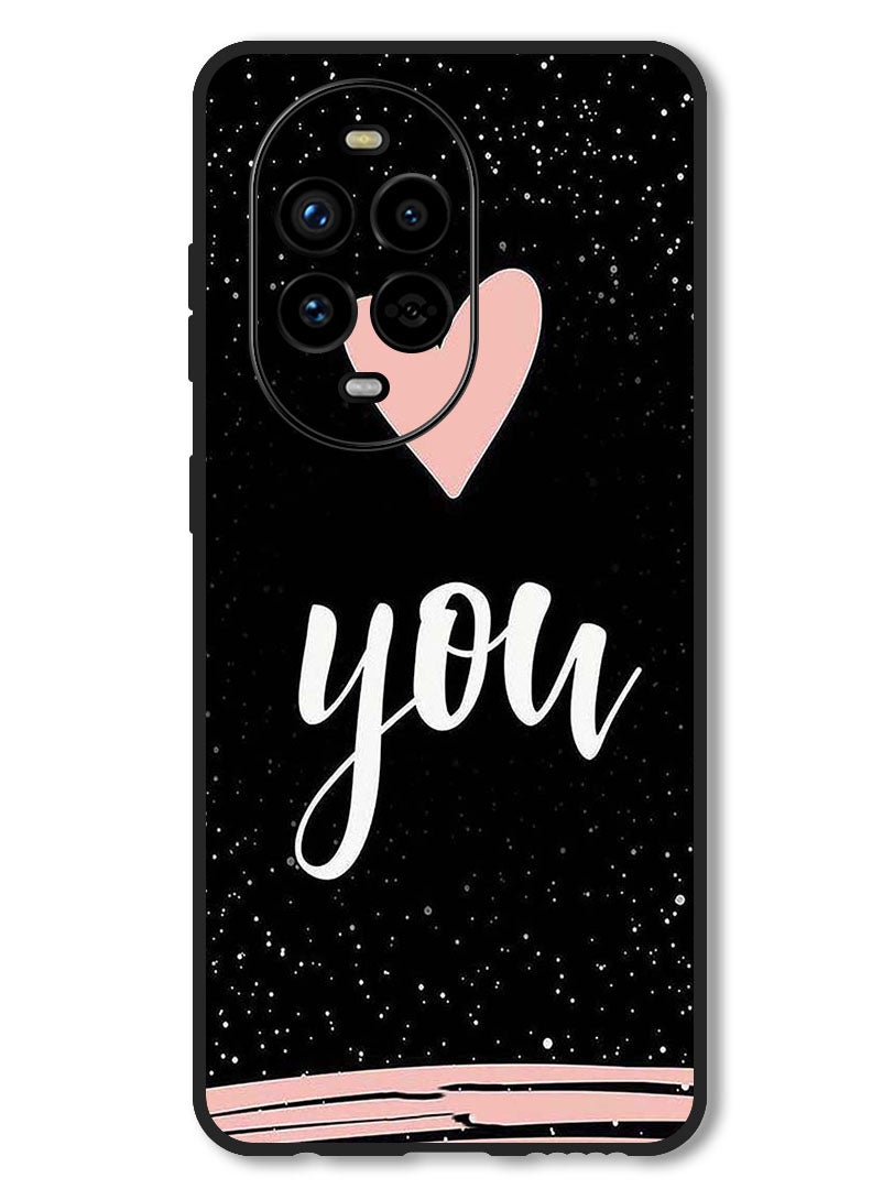 Theodor Case Compatible with Huawei Nova 13 Pro Protection Shockproof Bumper Cover Love You - Image 1