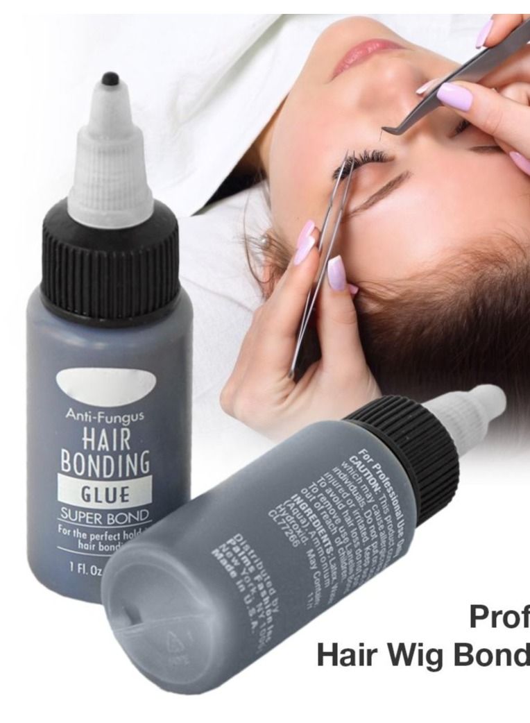 لانيل لاصق رموش الاصلي ثابت مضاد للفطريات لاصق لربط الشعر 30 مل - Image 2