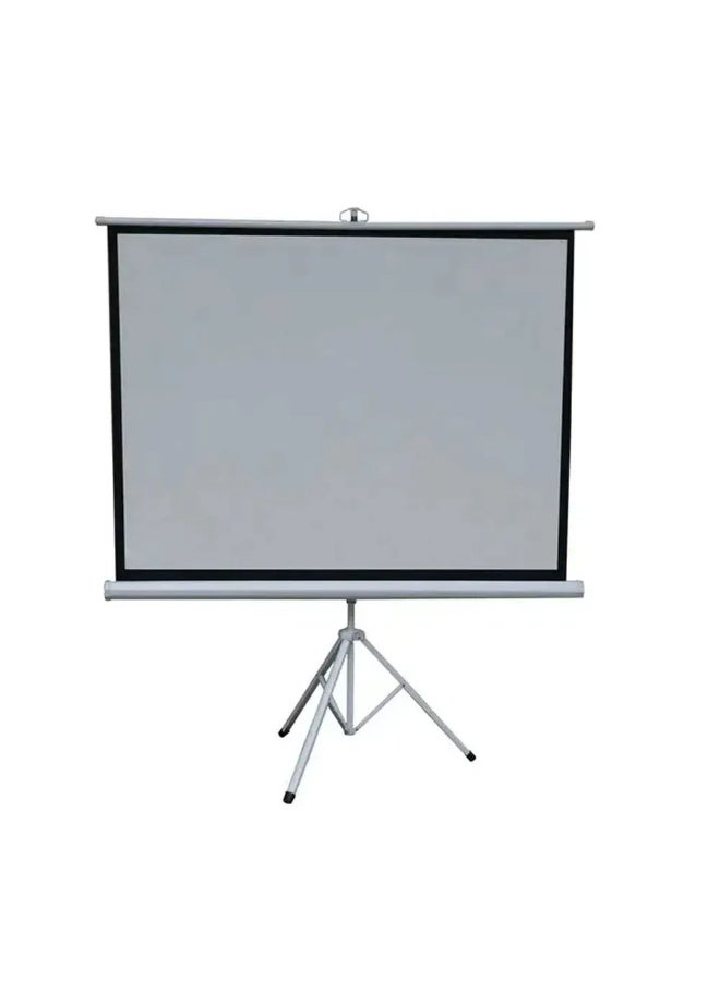 GREEN LION Projector Tripod Screen 120 - Matte White - Image 1