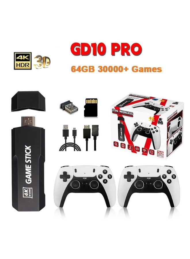 New GD10 PRO Video Game Console 30000+Games ,TV Video Game Player,Handheld Wireless Controller - Image 1