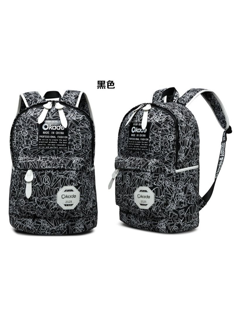 Okade - 15.6 laptop backpack also suitable for study purpose Black 2528 - Image 1