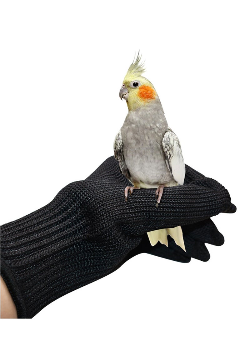 Excefore Bird Training Antibite Gloves Parrot Chewing Safety Protective Steel Wire Small Animal Handling fit for Squirrels Hamster Hedgehog - Image 1