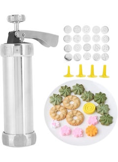 silvercnc Cookie Biscuit Press Icing Decorating Gun Sets for Cake Decorations, 20 Pieces  - Image 2