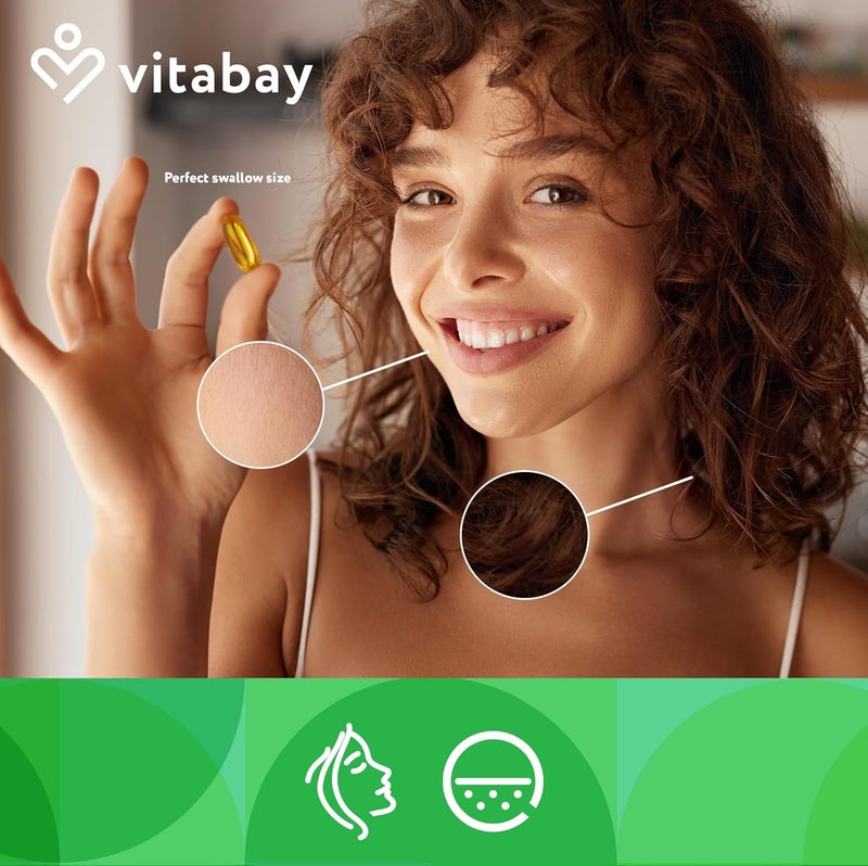 Vitabay Vitamin E 600 IU 400 mg 200 Vegan Highdose Softgels TimeRelease Vitamin E Supplement with Tocopherol from Soybean Oil 80 and Tocotrienol Laboratory Tested - Image 5