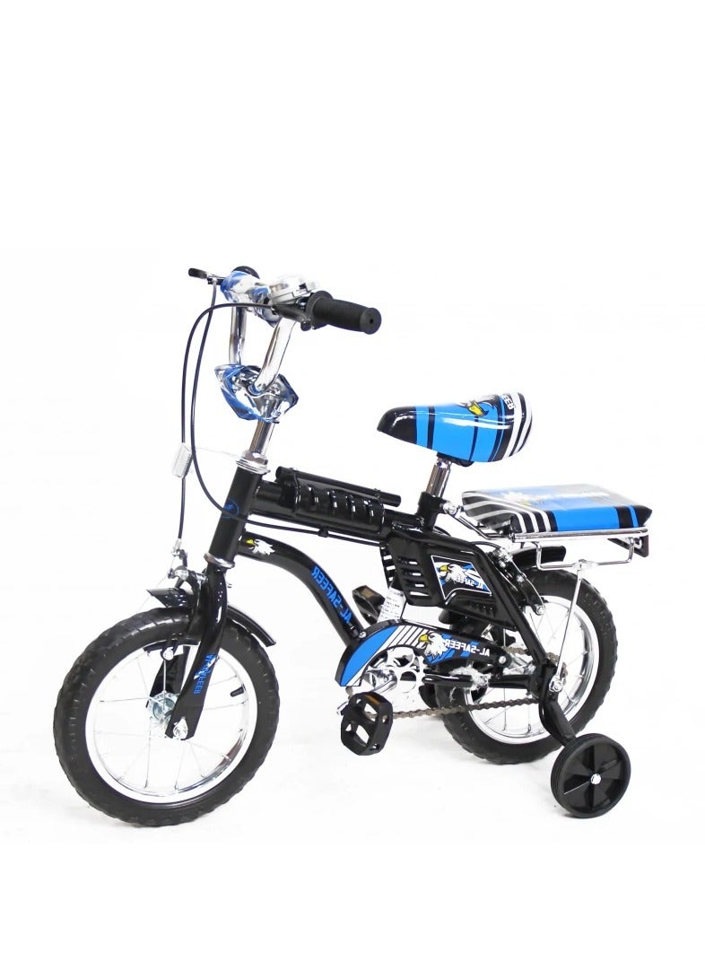 Rambo Kids Bike 12 Inch for Girls Boys Fashion Design with Balance Wheels - Image 4
