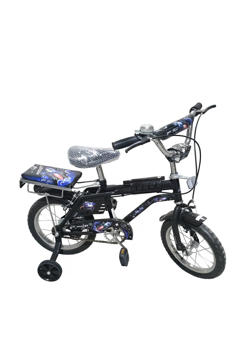 Rambo Kids Bike 12 Inch for Girls Boys Fashion Design with Balance Wheels - Image 1