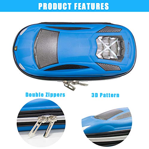 Surpop Supercar Pencil Case EVA Car Pen Pouch Stationery Box Anti-Shock for School Students Teens… - Image 3