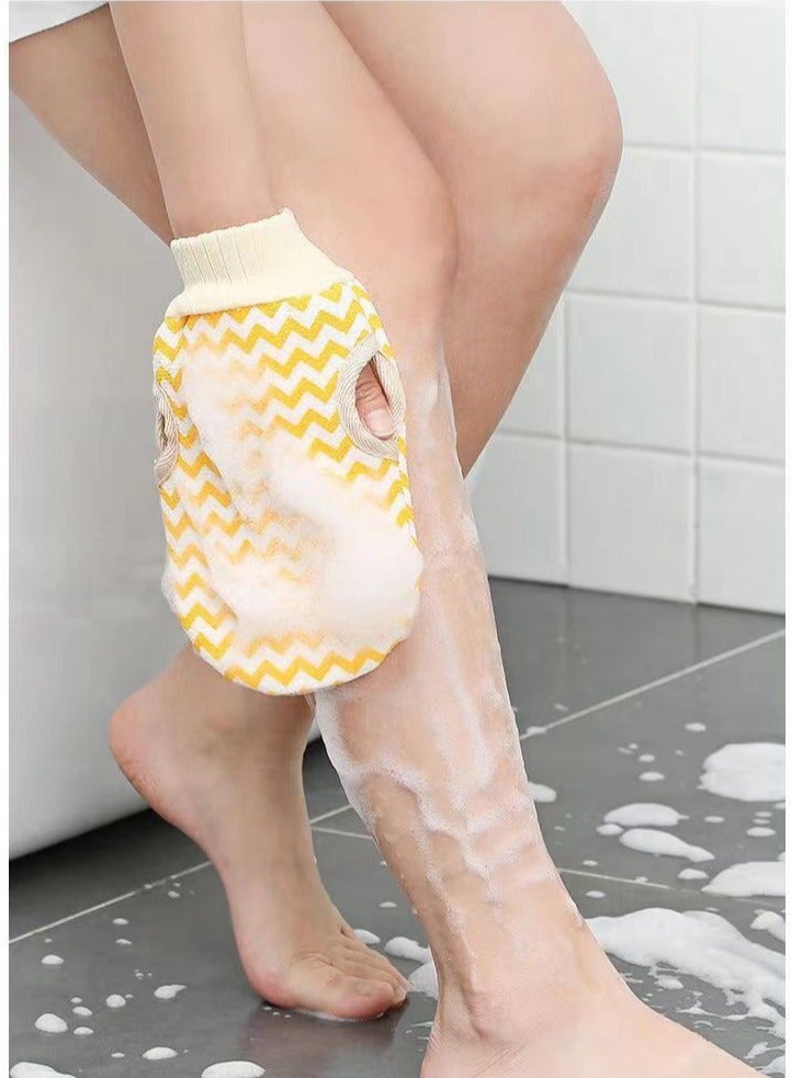 Exfoliating Spa Brush, Body Brush Gloves, Exfoliating Gloves, Bath Towel - Image 4