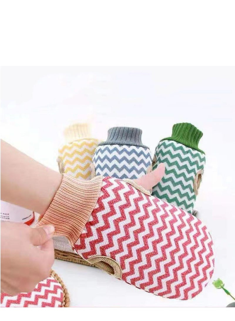 Exfoliating Spa Brush, Body Brush Gloves, Exfoliating Gloves, Bath Towel - Image 2