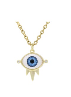 Salma Light Blue Eye Necklace