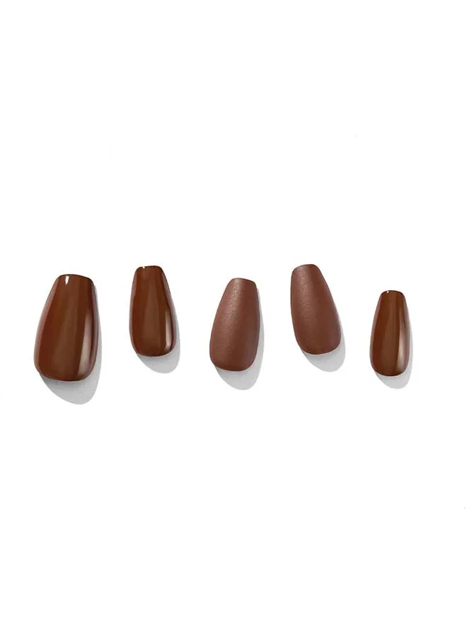 DASHING DIVA Magic Press Chocolate Cashmere