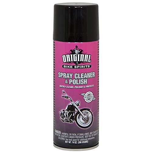 Original Bike Spirits Spray Cleaner and Polish - 14 Ounce - 1039615 - The Ultimate Motorcycle Cleaner in a Can to Make Any Vehicle Shine, Cleans, Polishes and Protects - Image 3