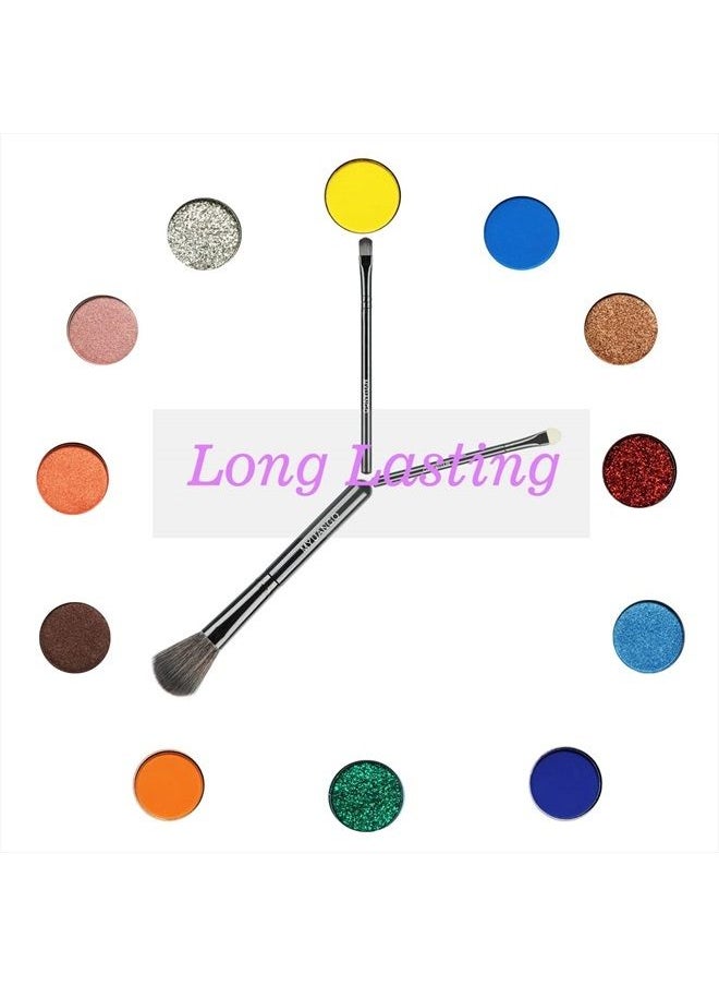 MYUANGO - Beauty Glazed Eyeshadow Palette Color Board 60 Color Eye Shadow Palette Sets 4 in 1 Make Up Palate With Brushes Mattes Metallic Shimmers Violet Cream Makeup Pallet Long Lasting Easy to Apply - Image 1