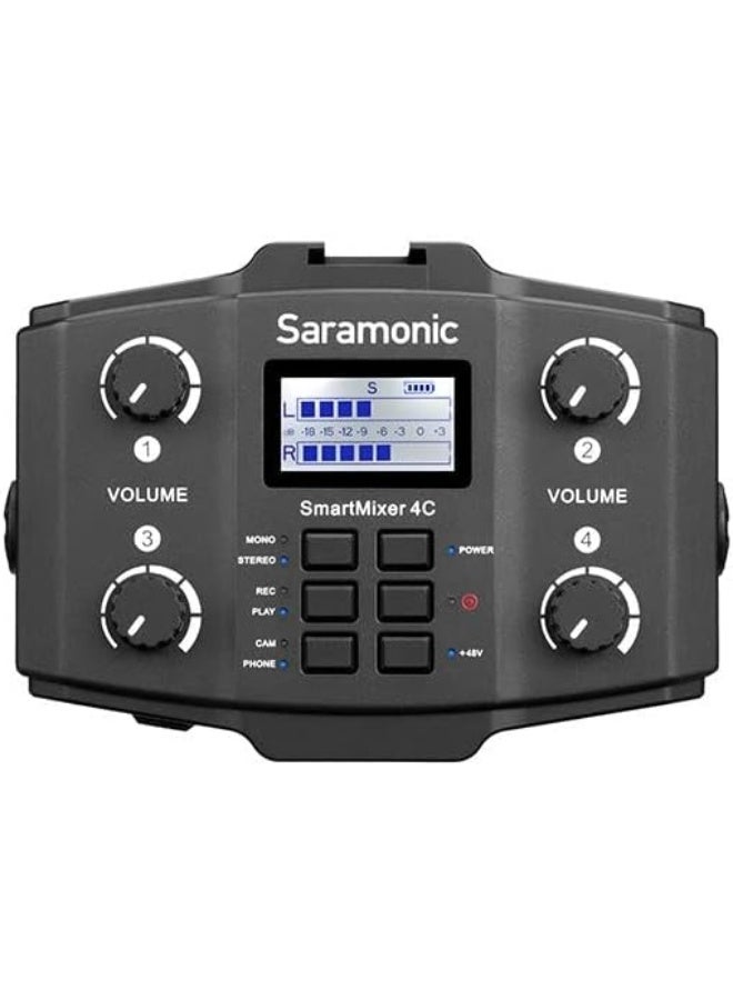 SmartMixer 4C 4-channel audio mixer