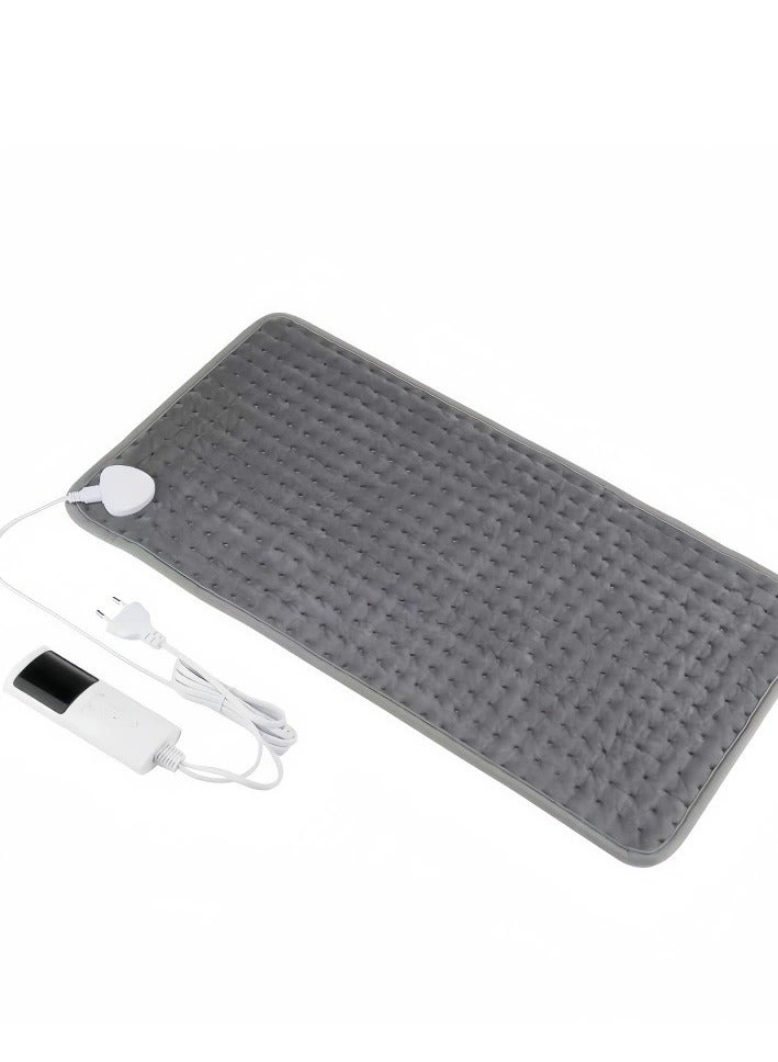 Heating Pad, Heating Pad Electric for Pain Relief of Back Neck, and Shoulder, 10 Electric Temperature Options, 4 Timer Settings, Auto Shut Off - Image 4