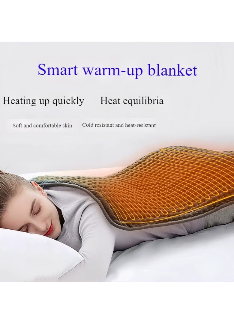 Heating Pad, Heating Pad Electric for Pain Relief of Back Neck, and Shoulder, 10 Electric Temperature Options, 4 Timer Settings, Auto Shut Off - Image 2