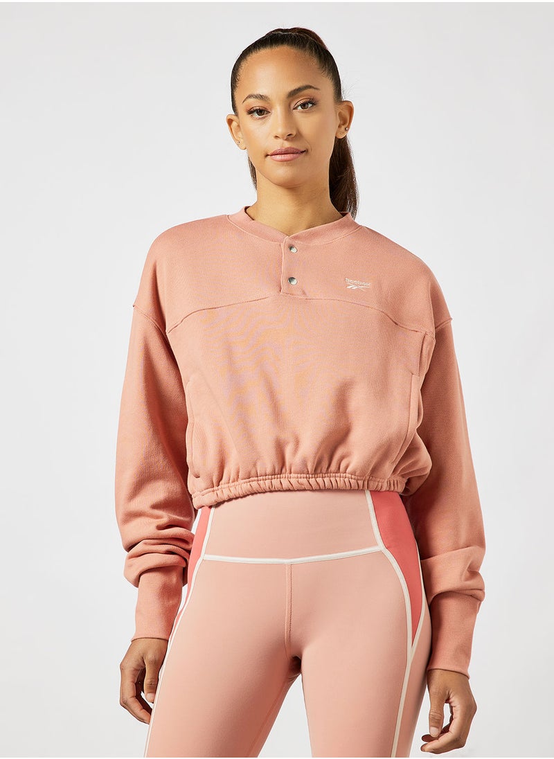 Reebok - Classics Cover-Up Sweatshirt - Image 1