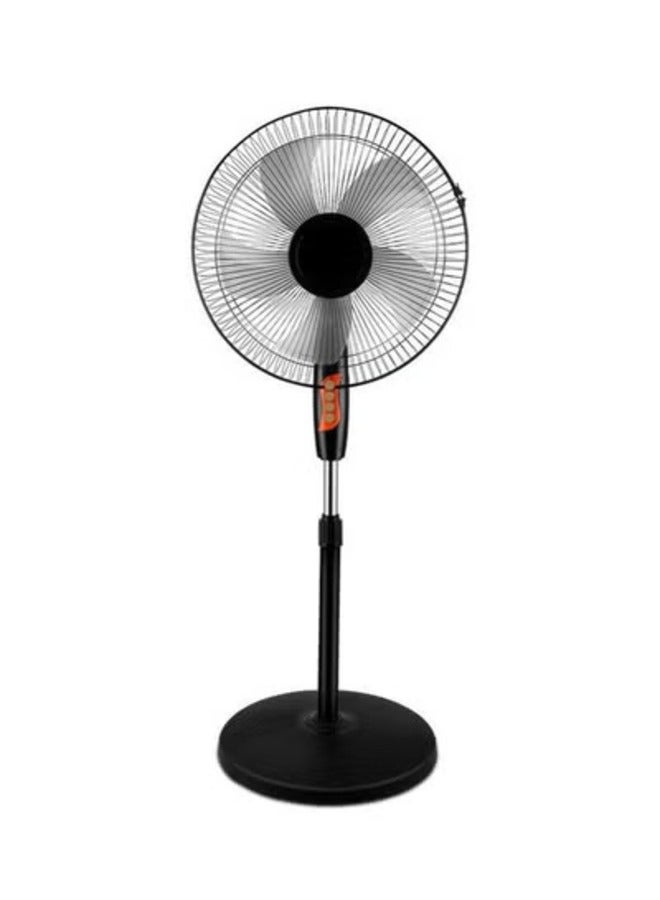 WINNINGSTAR 3 Speeds 16 Inches Pedestal Stand Fan Black - Image 1