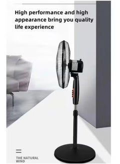 WINNINGSTAR 4 Speed 16 Inches Pedestal Stand Fan Black  - Image 2