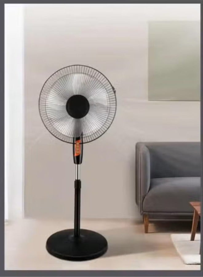 WINNINGSTAR 3 Speeds 16 Inches Pedestal Stand Fan Black - Image 4