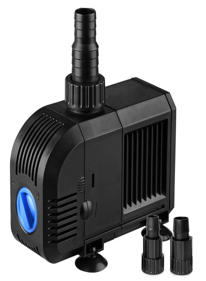 FREESEA 8W 160 GPH Small Submersible Pump for Aquarium Fish Tank, Pond Fountain, Hydroponic, aquapon - Image 1
