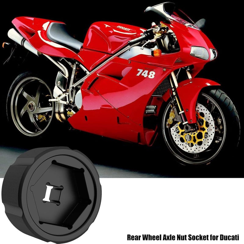 Moker Rear Wheel Axle Nut Socket Tool 41mm + 46mm for Ducati Motorcycles - Image 3
