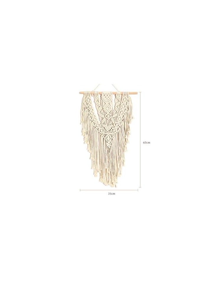 antikiano wall macrame Boho Macrame Wall Hanging Tapestry Handmade - Image 1