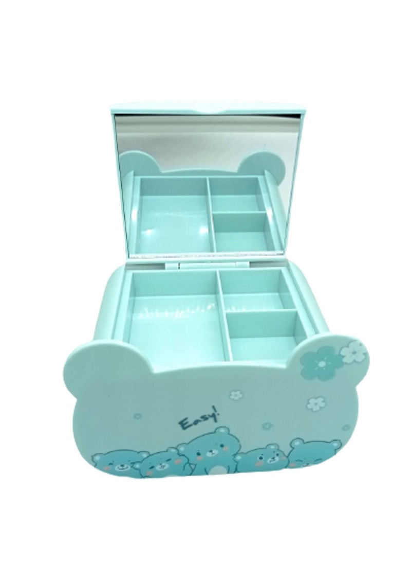 Generic - Cute Accessories Organizer   - Baby Blue - Image 1