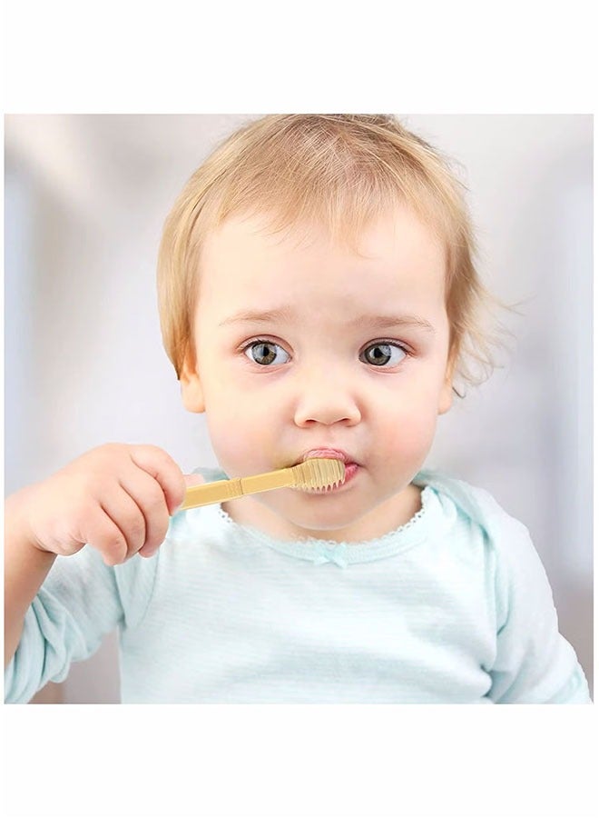 Baby Toothbrush & Tongue Cleaner, BPA-Free Extra Soft Training Toothbrush for Newborns, Infants & Toddlers, Includes Storage Box (0-18M) - Image 2