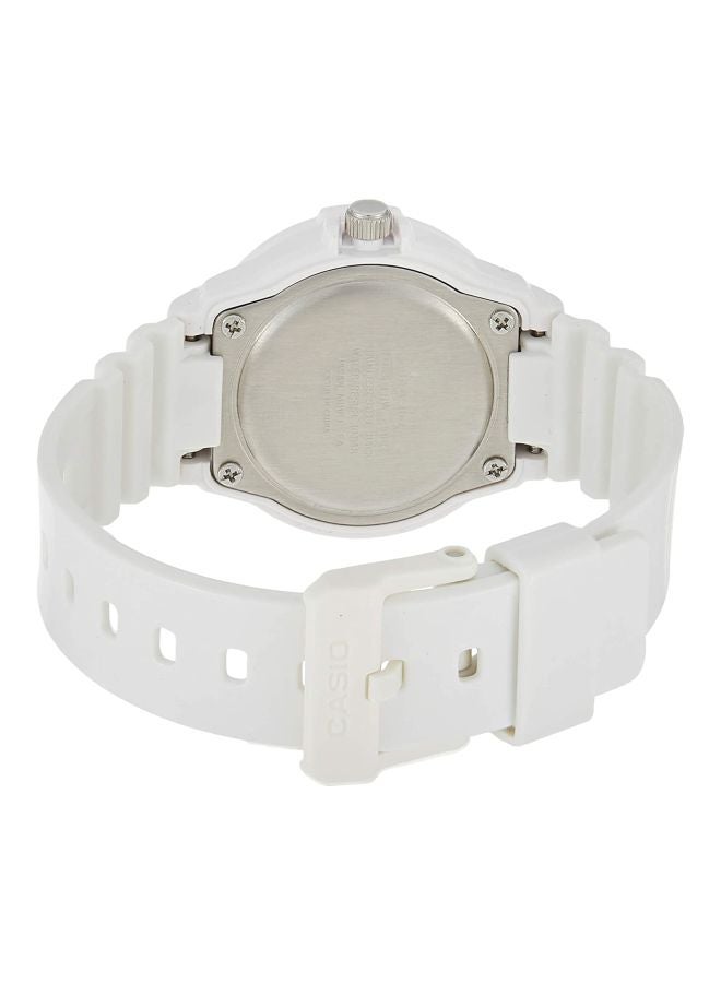 CASIO Women Youth Analog Watch LRW-200H-1EVDF - 34 mm - White - Image 2